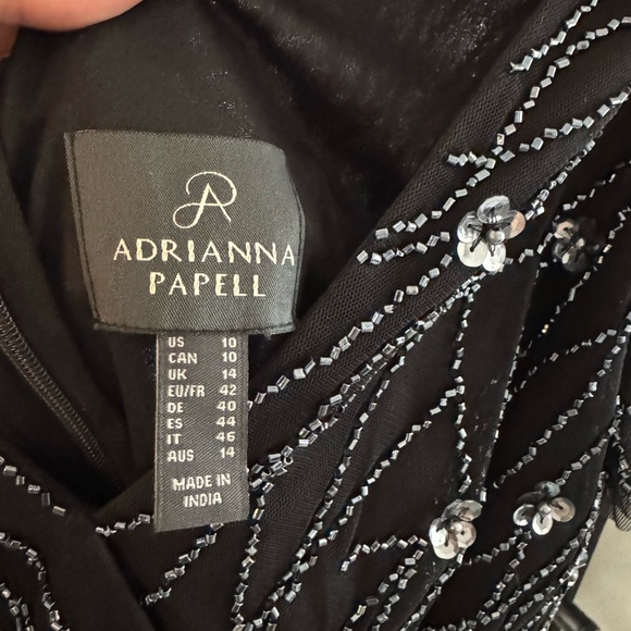 Sequined Black Midi Dress - Picture 6 of 8